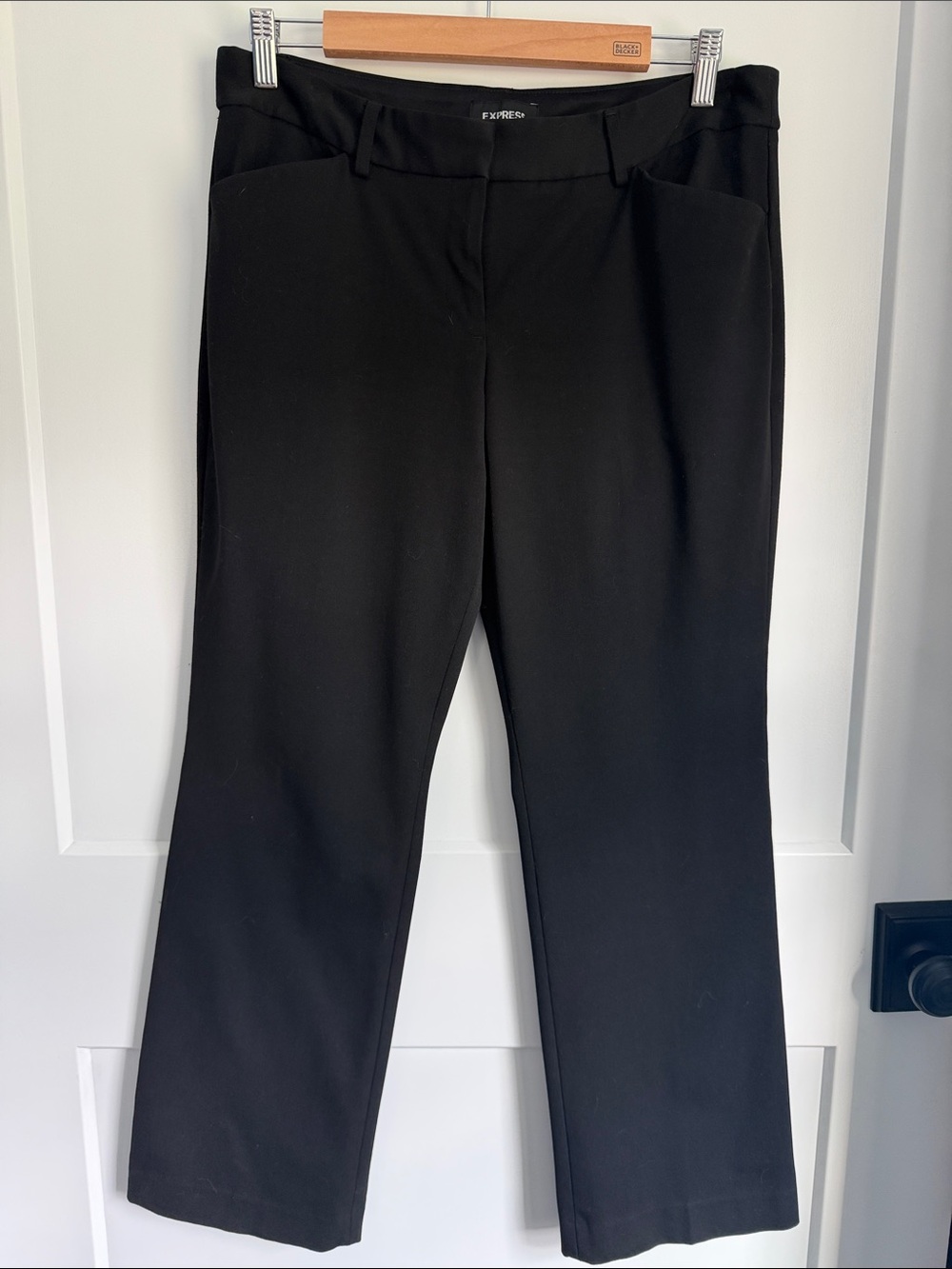 Express Women’s Black Dress Pants Barely Boot